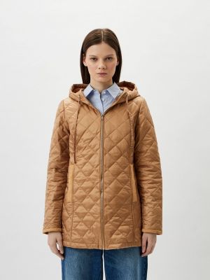 Утепленная куртка Emme Marella коричневая
