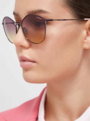 Okulary przeciwsłoneczne Vogue bordowe