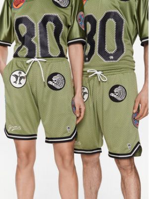 Priliehavé športové šortky Grimey zelená