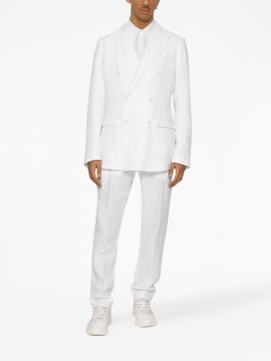 Oblek Dolce & Gabbana bílý