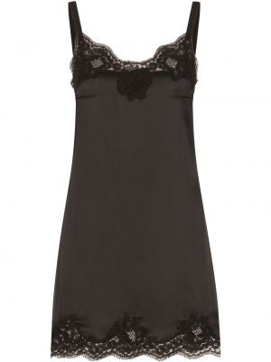 Blonder silke dress Dolce & Gabbana svart