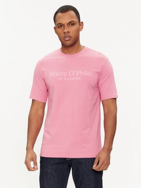 Поло тениска Marc O'polo розово