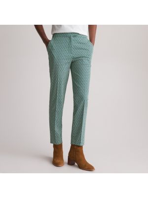 Pantalones con estampado Anne Weyburn verde