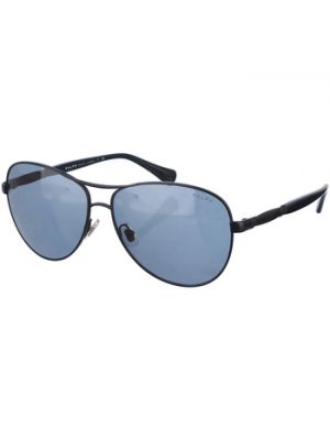 Czarne okulary przeciwsłoneczne Ralph Lauren