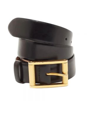 Leder gürtel Dolce & Gabbana Pre-owned schwarz