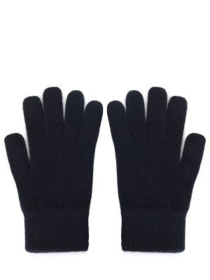 Кашемировые перчатки Yves Salomon синие