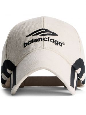 Памучна шапка с козирки Balenciaga