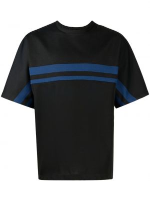 T-shirt a righe con scollo tondo 3.1 Phillip Lim nero