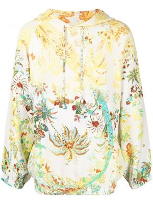 Blommig hoodie Etro