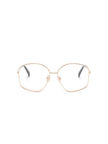 Okulary korekcyjne Max Mara żółte
