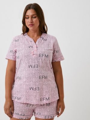 Пижама El Fa Mei розовая