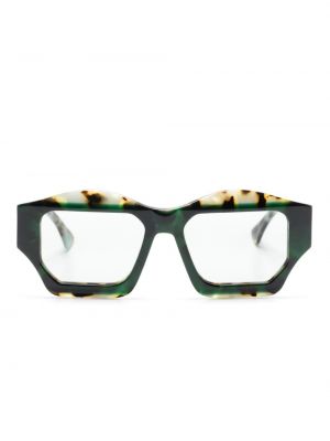 Oversize brille Kuboraum grün