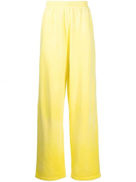 Спортни панталони Balenciaga жълто