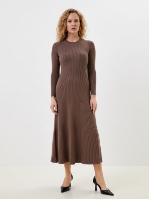 Платье Eleganzza коричневое