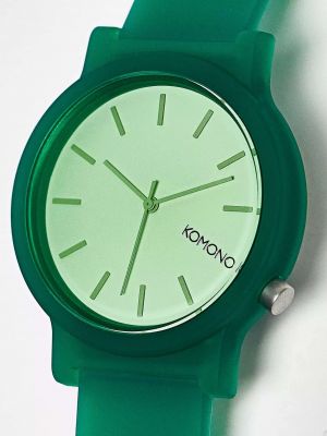 Зеленые часы Komono
