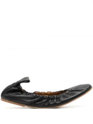 Usnjene nizki čevlji Atp Atelier črna