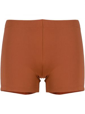 Pantalones cortos de tela jersey Styland marrón
