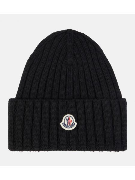 Woll mütze Moncler schwarz