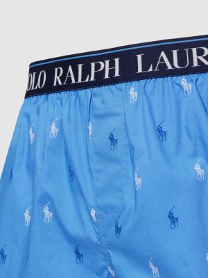 Slipy Polo Ralph Lauren niebieskie