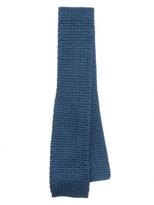 Копринена вратовръзка Tom Ford синьо