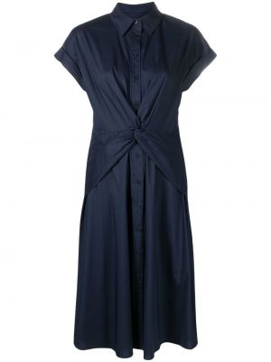Kleid aus baumwoll Lauren Ralph Lauren blau
