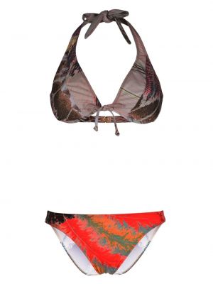 Bikini mit print Roberto Cavalli