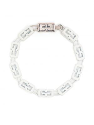 Bracelet à imprimé Givenchy blanc