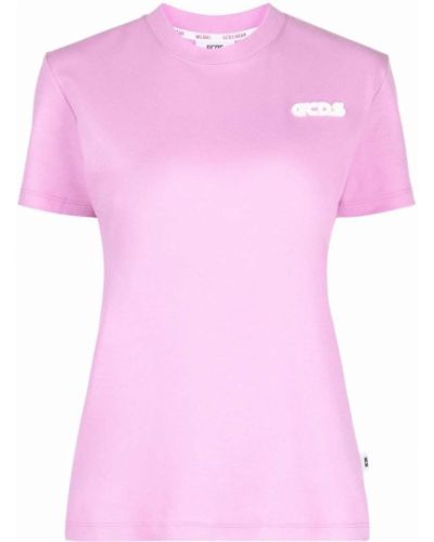 Camiseta con estampado Gcds rosa