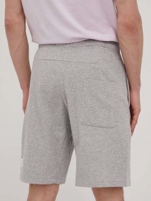 Kratke hlače s melange uzorkom Adidas siva