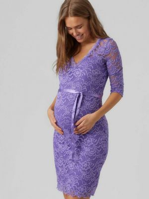 Фиолетовое платье из джерси Mama.licious