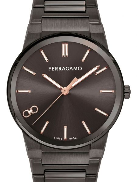 Armbanduhr Ferragamo schwarz