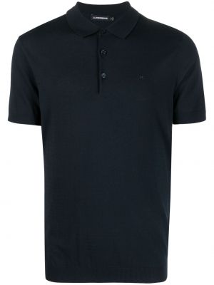 Šilkinis polo marškinėliai J.lindeberg mėlyna