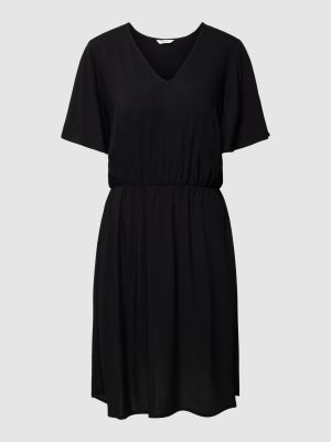 Sukienka midi z nadrukiem B.young czarna