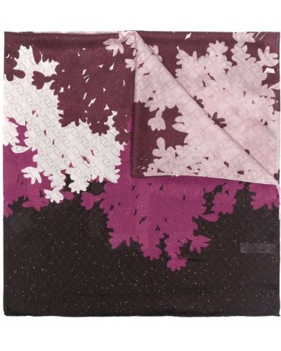 Bufanda con estampado con estampado abstracto Liu Jo violeta