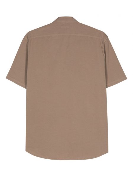 Medvilninė marškiniai Peserico ruda
