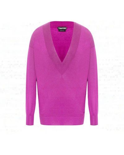 Кашемировый пуловер Tom Ford, розовый