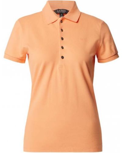 T-shirt Lauren Ralph Lauren, pomarańczowy