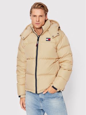 Giacca di jeans Tommy Jeans beige