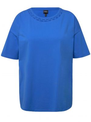 T-shirt Ulla Popken bleu