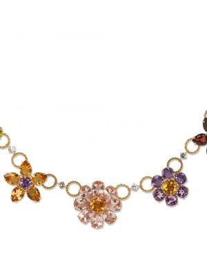 Collar de flores con apliques Dolce & Gabbana