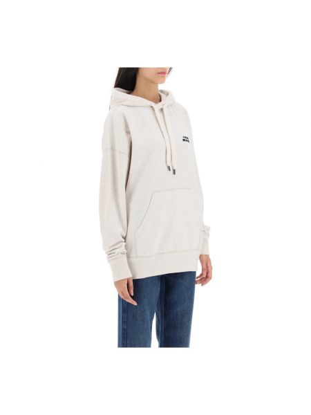 Oversize hoodie mit stickerei Isabel Marant