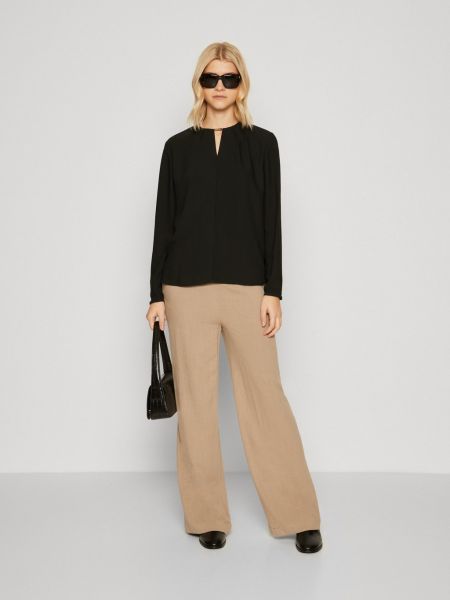 Блузка с длинным рукавом Calvin Klein черная