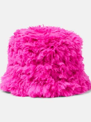 Pelz mütze Goldbergh pink