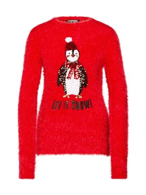 Пуловер Fashion Union червено