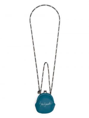 Usnjena ogrlica Discord Yohji Yamamoto modra