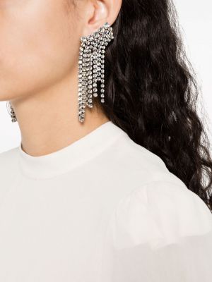 Ohrring mit kristallen Isabel Marant silber