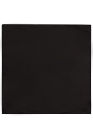 Šilkinis šalikas su kišenėmis Giorgio Armani juoda