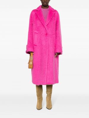 Kabát Semicouture růžový