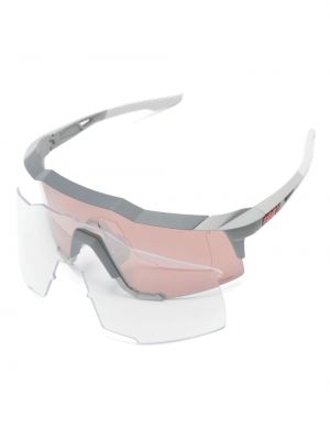 Oversize sonnenbrille 100% Eyewear grau