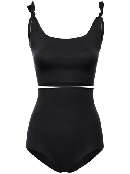 Jersey bomull bikini Isole & Vulcani svart